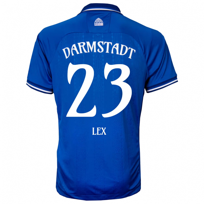 נשים Claudius Lex #23 כחול לבן ג'רזי ביתית 2025/26 חולצה קצרה