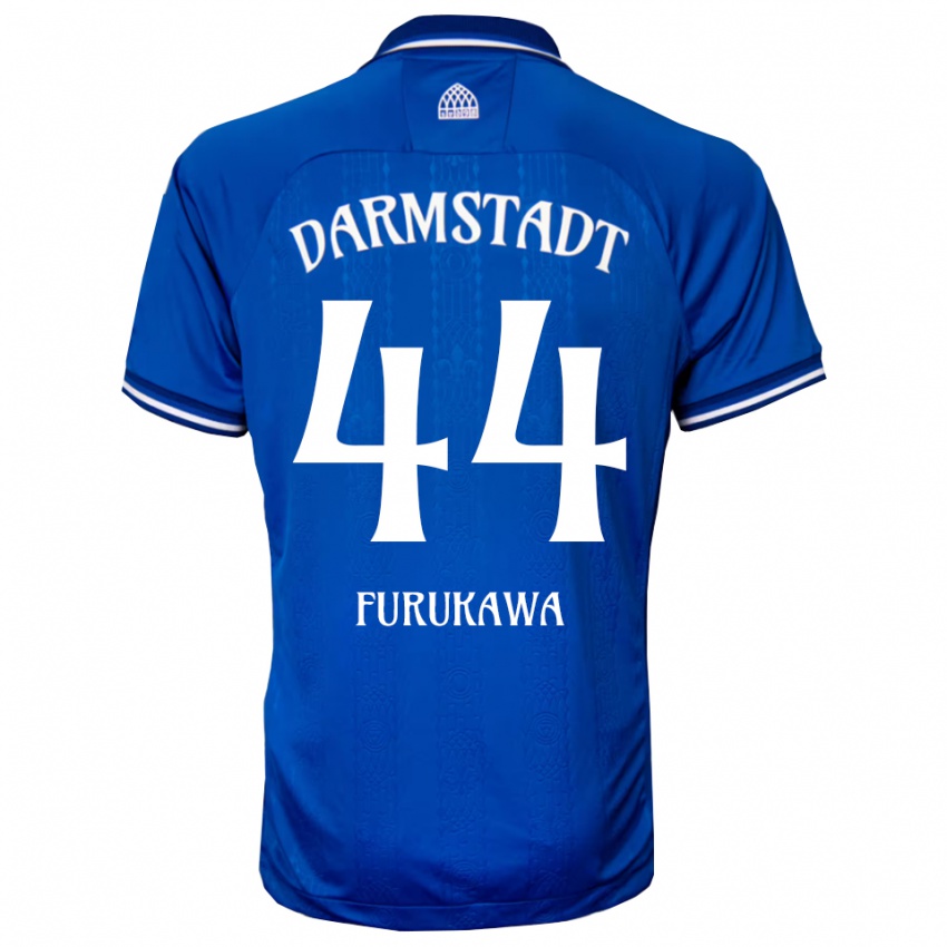 נשים יוסוקה פורוקאווה #44 כחול לבן ג'רזי ביתית 2025/26 חולצה קצרה