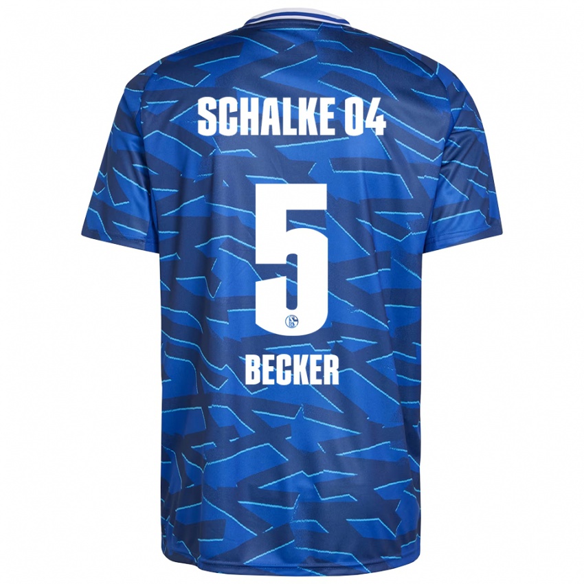 נשים טימו בקר #5 כחול רויאל לבן ג'רזי ביתית 2025/26 חולצה קצרה