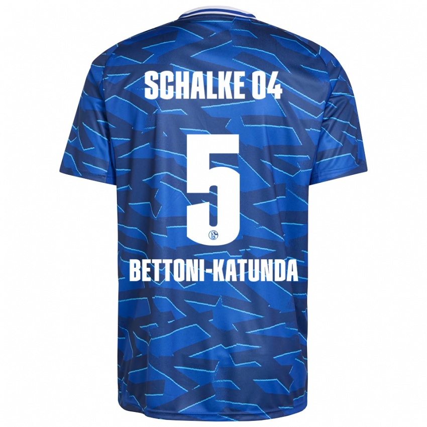 נשים קלאודיו בטוני קטונדה #5 כחול רויאל לבן ג'רזי ביתית 2025/26 חולצה קצרה