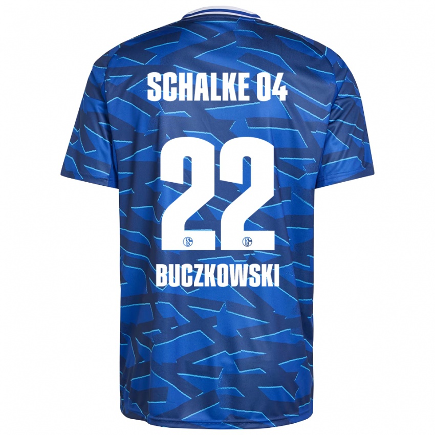 נשים פיליפ אמארו בוצ׳קובסקי #22 כחול רויאל לבן ג'רזי ביתית 2025/26 חולצה קצרה