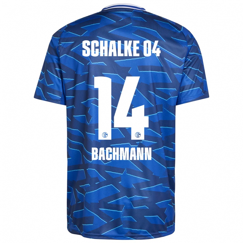 נשים יאניק בכמן #14 כחול רויאל לבן ג'רזי ביתית 2025/26 חולצה קצרה