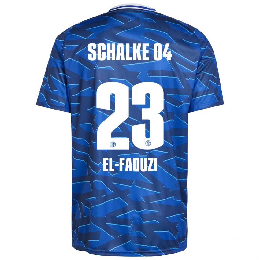 נשים סופיאן אל-פאוזי #23 כחול רויאל לבן ג'רזי ביתית 2025/26 חולצה קצרה