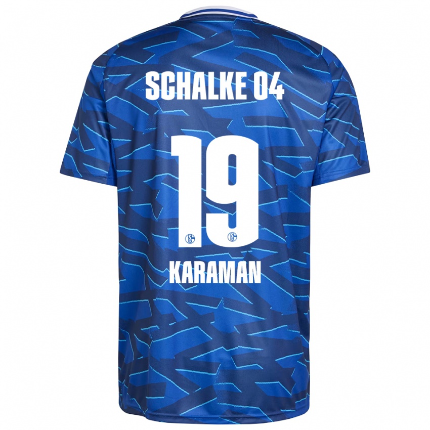 נשים קינאן קרמן #19 כחול רויאל לבן ג'רזי ביתית 2025/26 חולצה קצרה