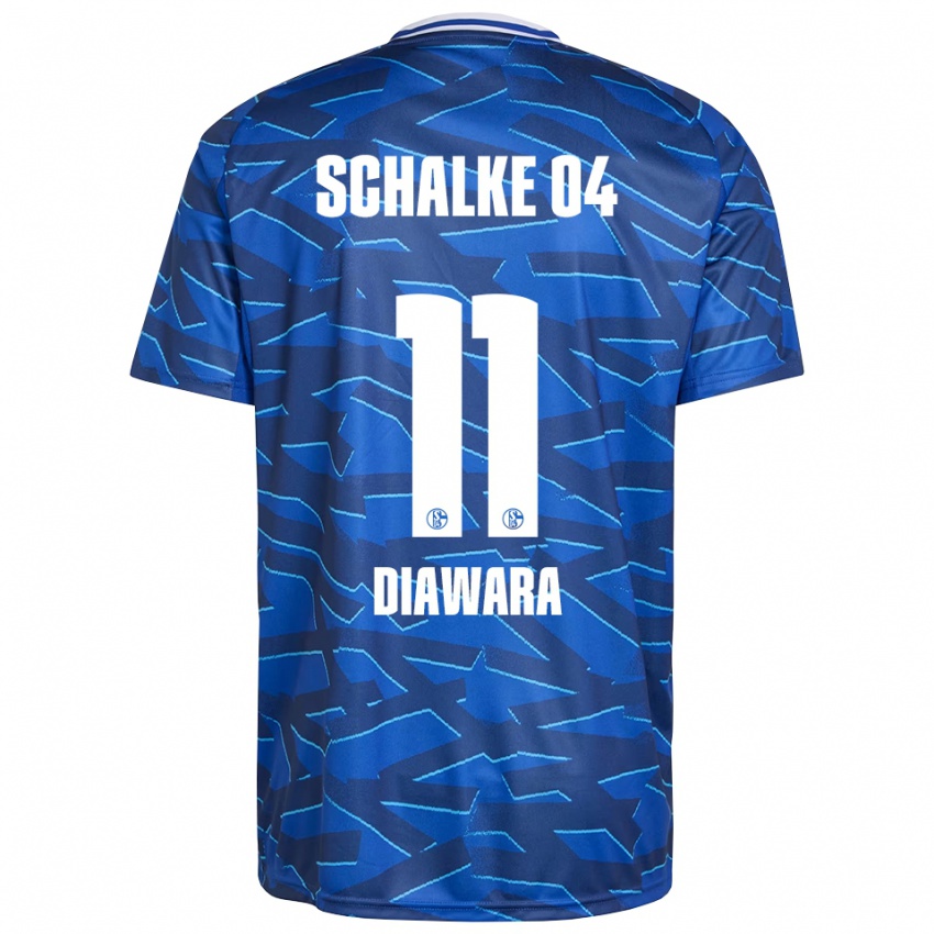 נשים ממאדי דיאווארה #11 כחול רויאל לבן ג'רזי ביתית 2025/26 חולצה קצרה