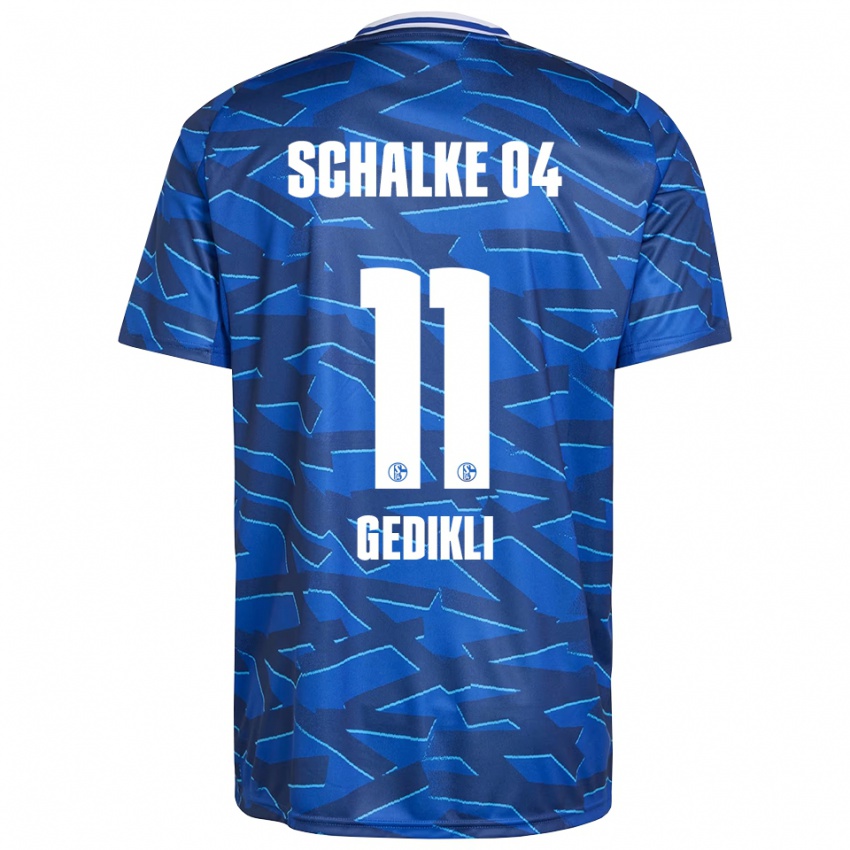 נשים Tuana Gedikli #11 כחול רויאל לבן ג'רזי ביתית 2025/26 חולצה קצרה