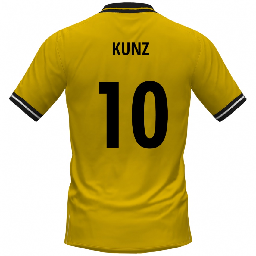 נשים נביו קונז #10 צהוב שחור ג'רזי ביתית 2025/26 חולצה קצרה