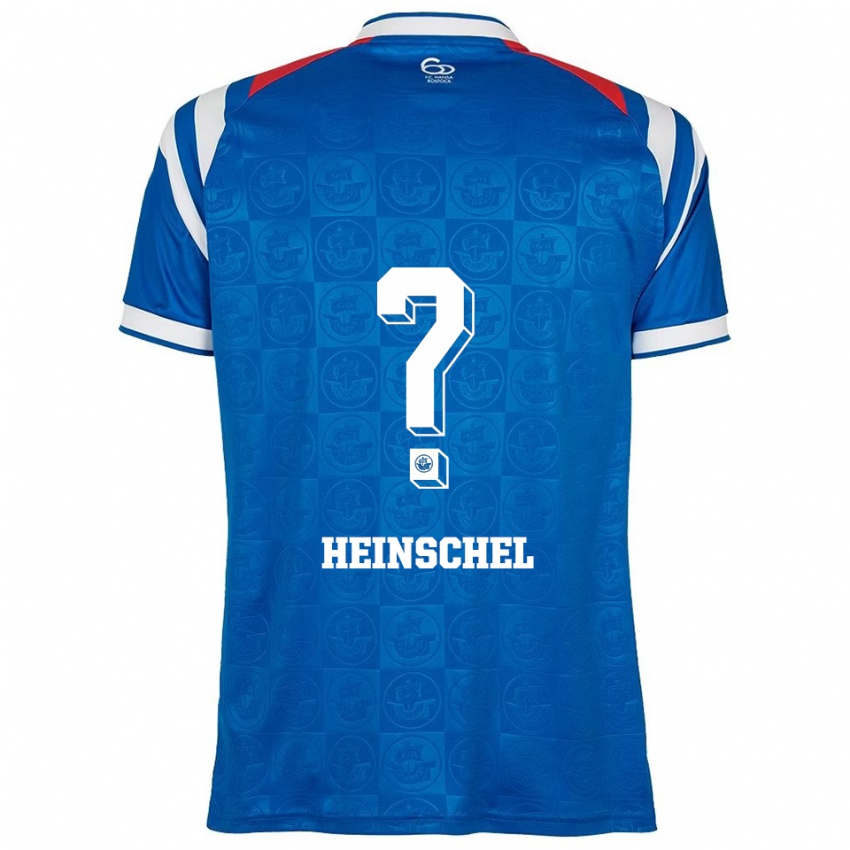 נשים יוליה היינשל #0 כחול לבן אדום ג'רזי ביתית 2025/26 חולצה קצרה