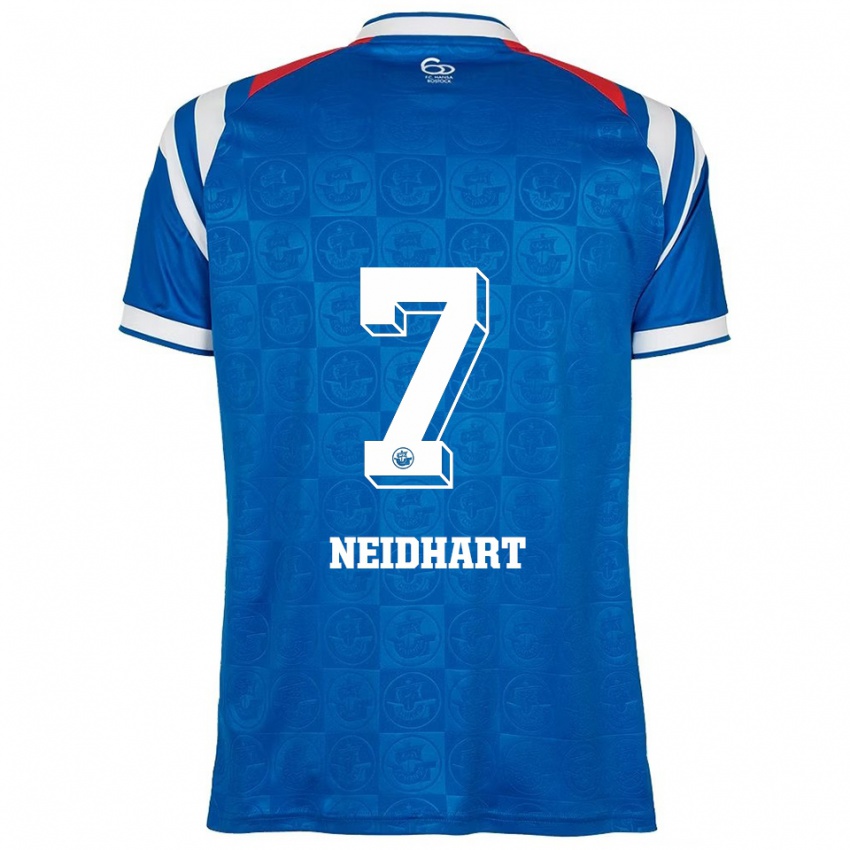 נשים ניקו ניידהרט #7 כחול לבן אדום ג'רזי ביתית 2025/26 חולצה קצרה