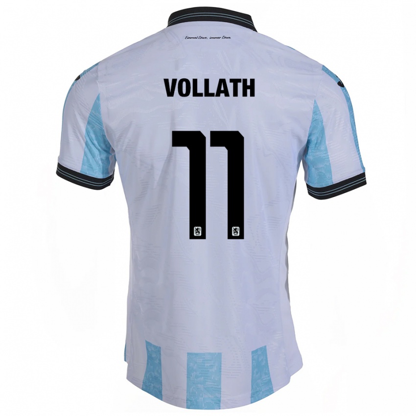 נשים רנה פולאת #11 לבן תכלת ג'רזי ביתית 2025/26 חולצה קצרה