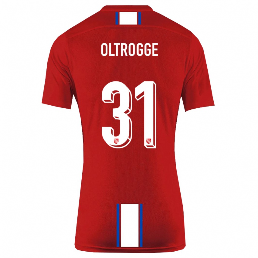 נשים יאניק אולטרוג #31 אדום לבן ג'רזי ביתית 2025/26 חולצה קצרה