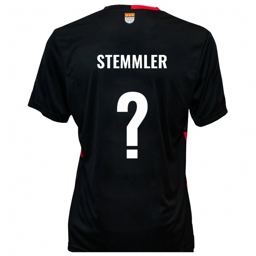 נשים Sophie Stemmler #0 שחור אדום ג'רזי ביתית 2025/26 חולצה קצרה