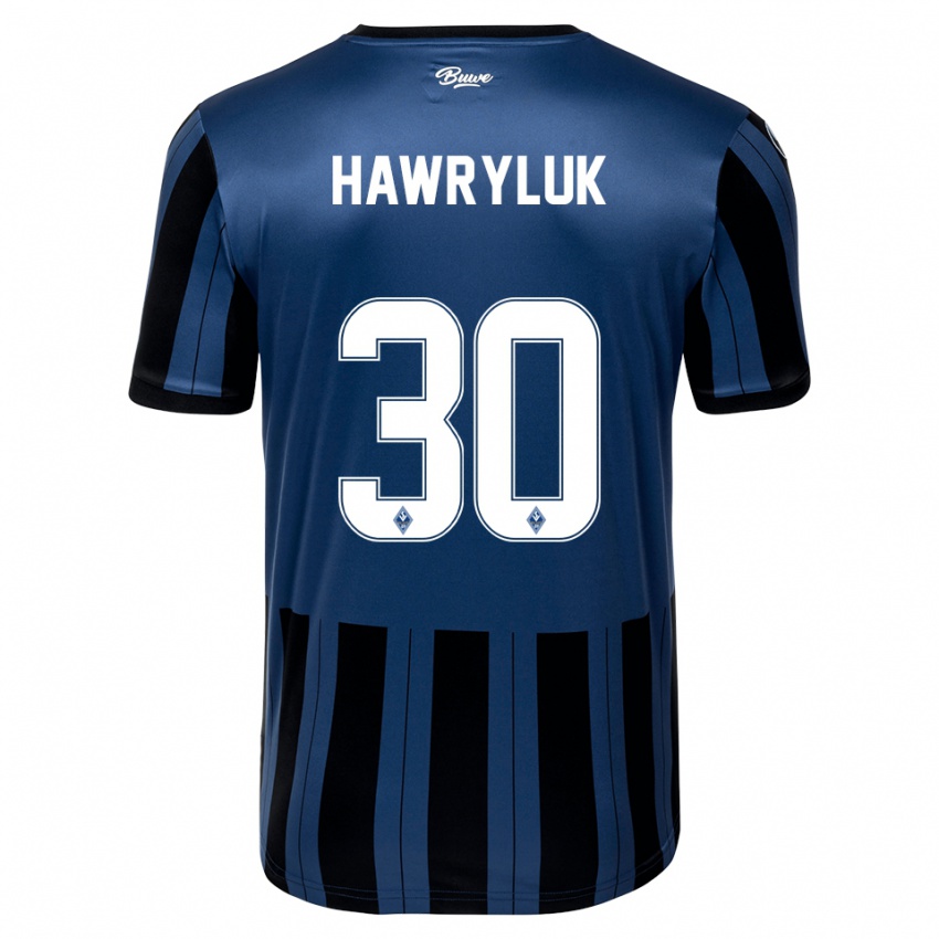 נשים לוסיאן הורילוק #30 כחול אפור שחור ג'רזי ביתית 2025/26 חולצה קצרה