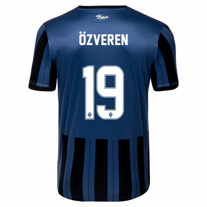 נשים Sedat Özveren #19 כחול אפור שחור ג'רזי ביתית 2025/26 חולצה קצרה