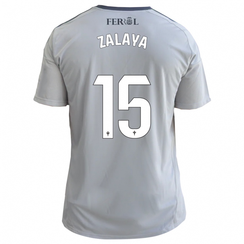 נשים אלכס סאלאיה #15 אפור כסף הרחק ג'רזי 2025/26 חולצה קצרה