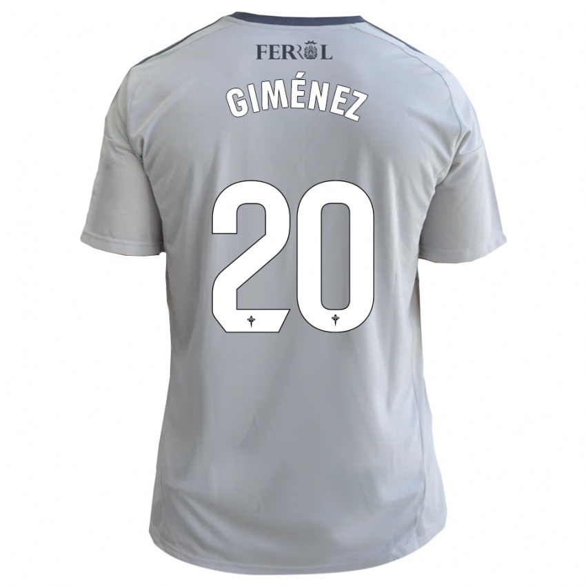 נשים אלברו חימנז #20 אפור כסף הרחק ג'רזי 2025/26 חולצה קצרה