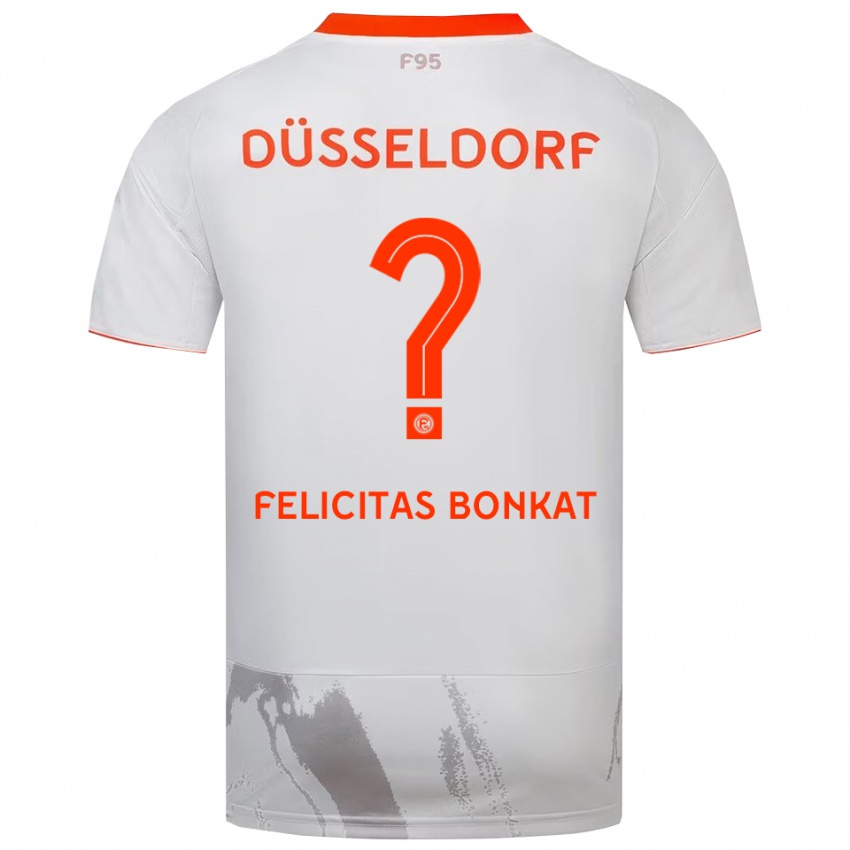 נשים Lucy Felicitas Bonkat #0 לבן כתום הרחק ג'רזי 2025/26 חולצה קצרה