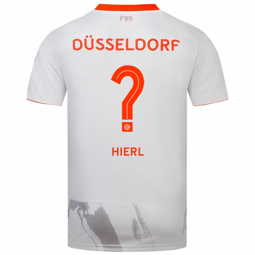 נשים Josephine Hierl #0 לבן כתום הרחק ג'רזי 2025/26 חולצה קצרה