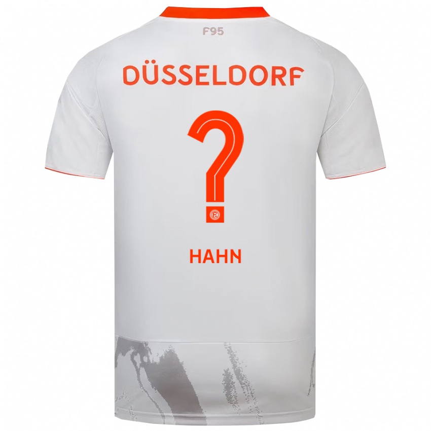 נשים Lilly Hahn #0 לבן כתום הרחק ג'רזי 2025/26 חולצה קצרה