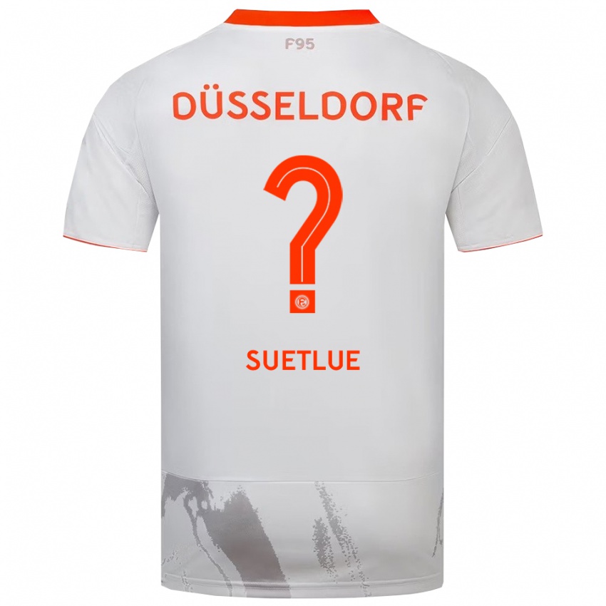 נשים Serra Suetlue #0 לבן כתום הרחק ג'רזי 2025/26 חולצה קצרה