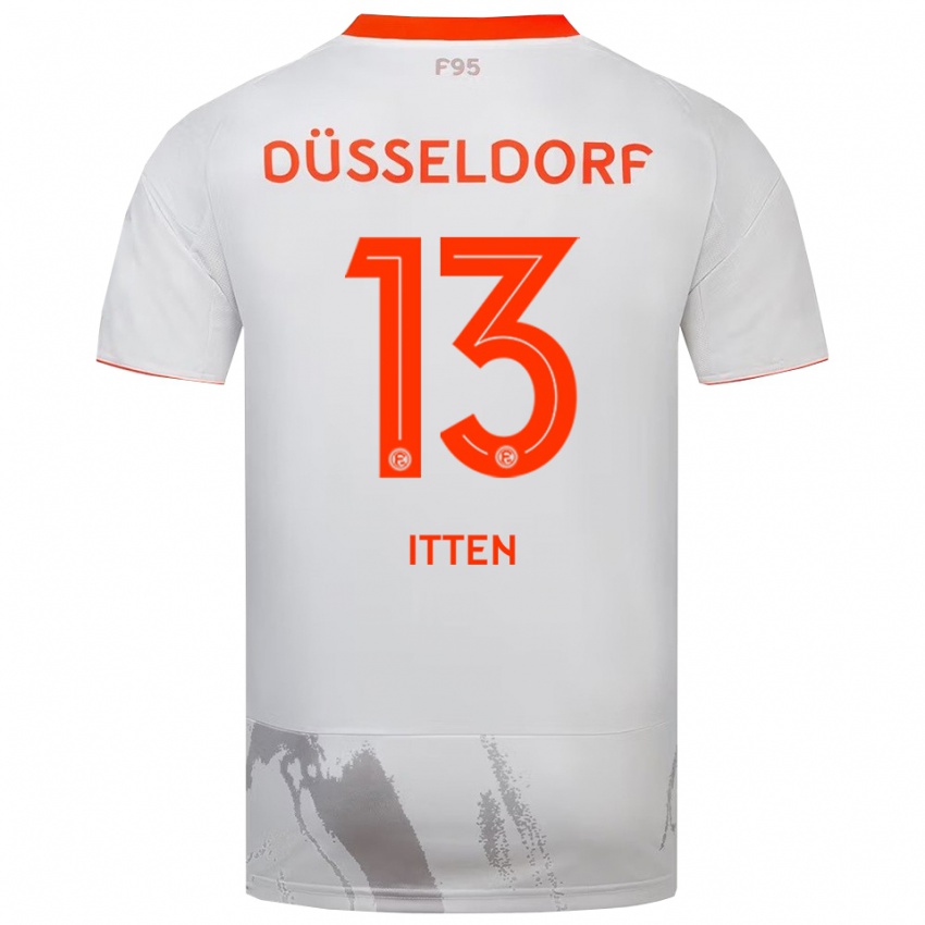 נשים סדריק איטן #13 לבן כתום הרחק ג'רזי 2025/26 חולצה קצרה
