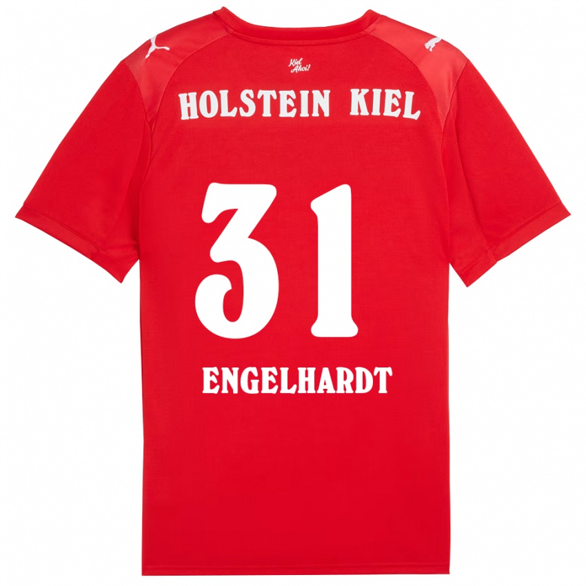 נשים מרסל אנגלהרדט #31 אדום כחול הרחק ג'רזי 2025/26 חולצה קצרה