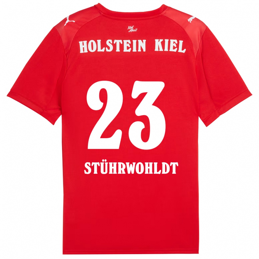 נשים טימון סטורווהלדט #23 אדום כחול הרחק ג'רזי 2025/26 חולצה קצרה