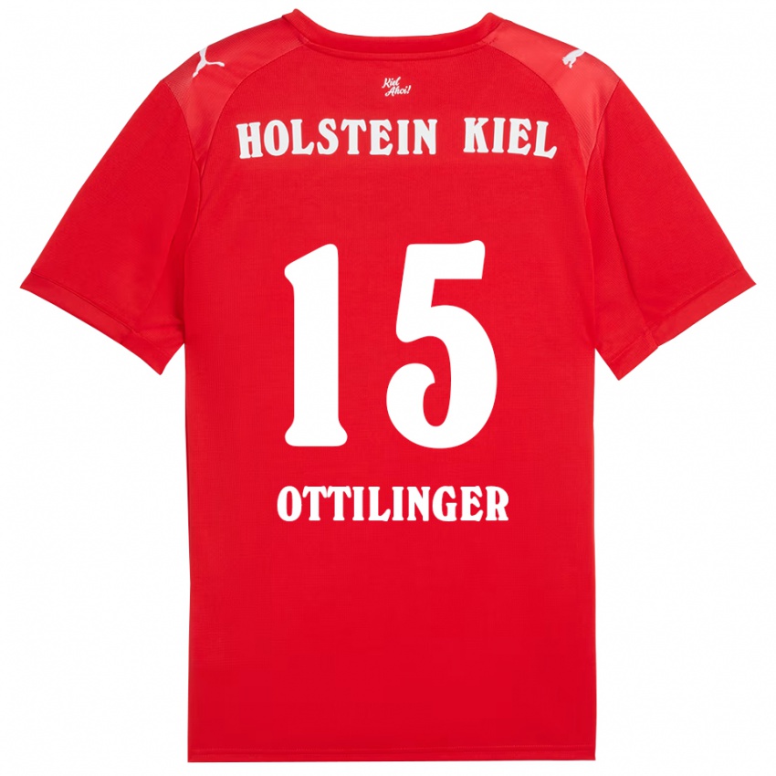 נשים Tim Ottilinger #15 אדום כחול הרחק ג'רזי 2025/26 חולצה קצרה