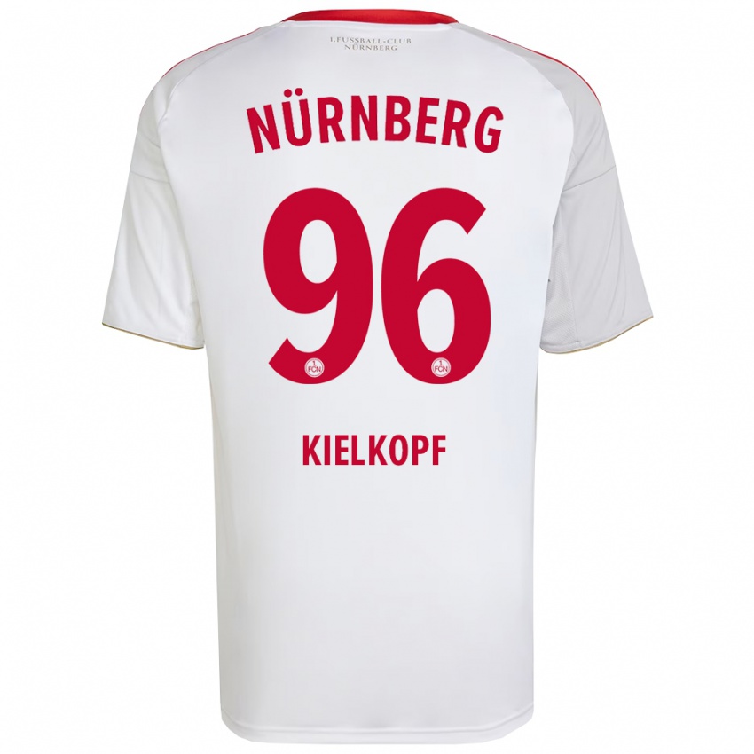 נשים פליקס קילקופף #96 לבן אדום הרחק ג'רזי 2025/26 חולצה קצרה