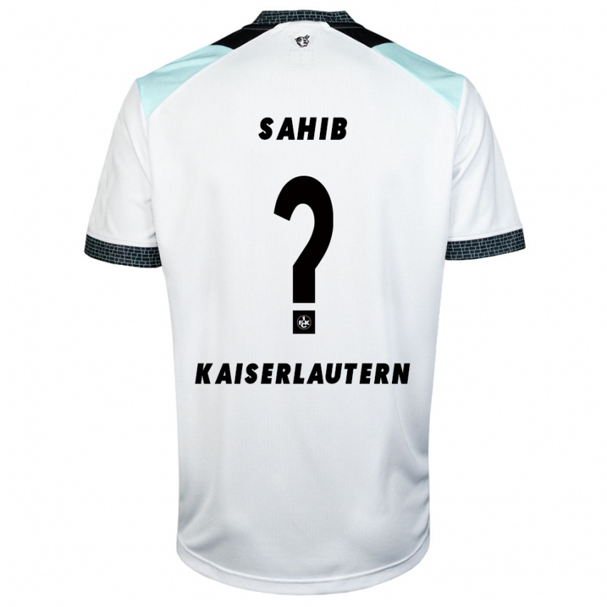 נשים Yanis Sahib #0 לבן שחור הרחק ג'רזי 2025/26 חולצה קצרה