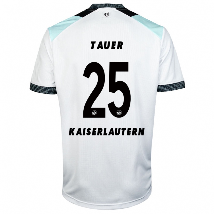 נשים לוקה לאון טאואר #25 לבן שחור הרחק ג'רזי 2025/26 חולצה קצרה