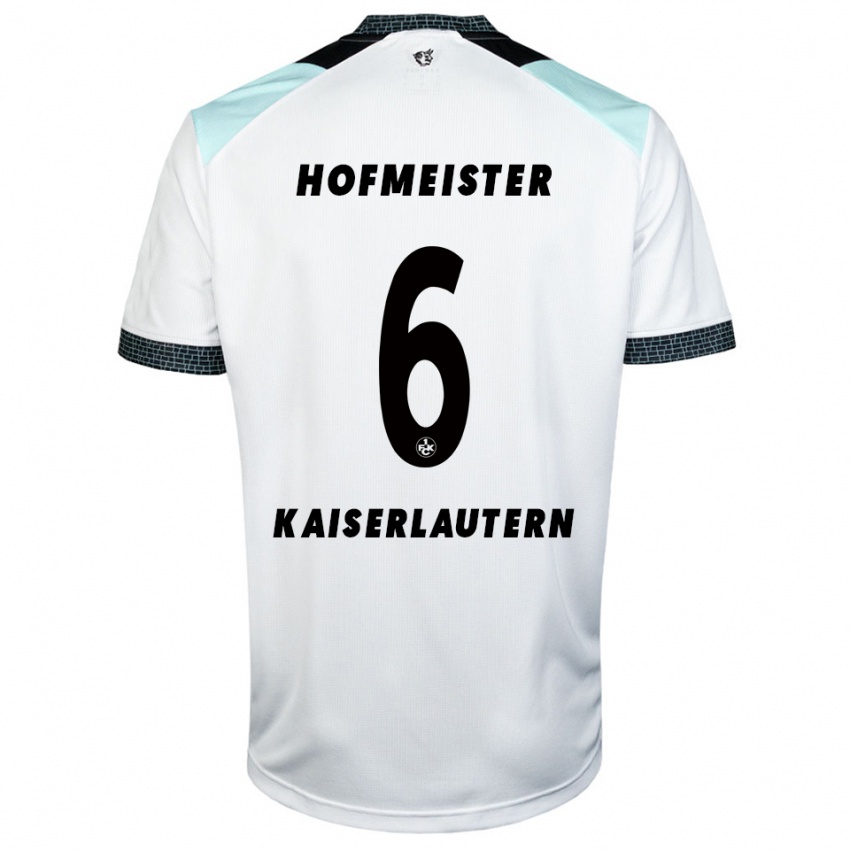 נשים דיון הופמייסטר #6 לבן שחור הרחק ג'רזי 2025/26 חולצה קצרה