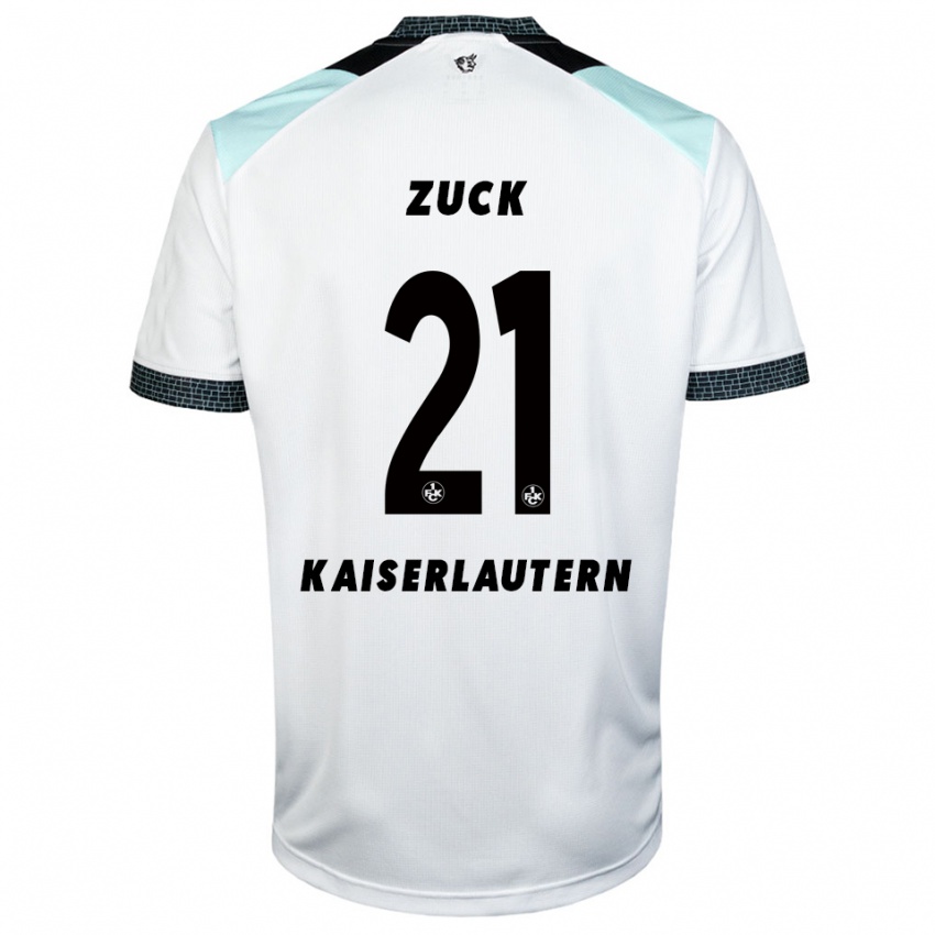 נשים הנדריק צוק #21 לבן שחור הרחק ג'רזי 2025/26 חולצה קצרה