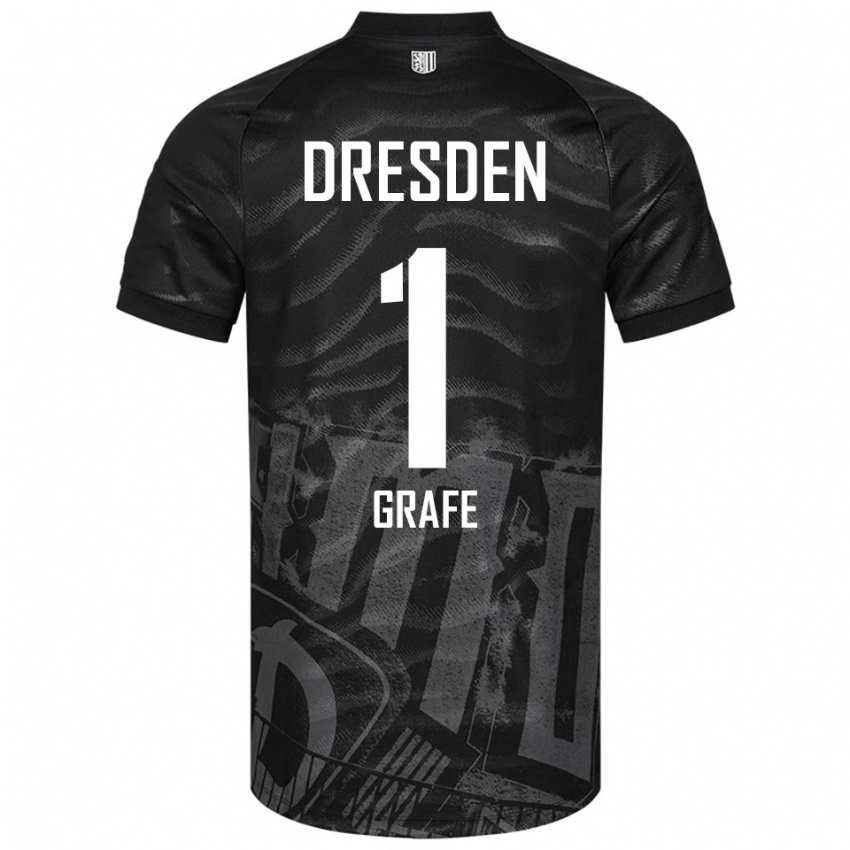 נשים מרלון גרפה #1 שחור אפור הרחק ג'רזי 2025/26 חולצה קצרה