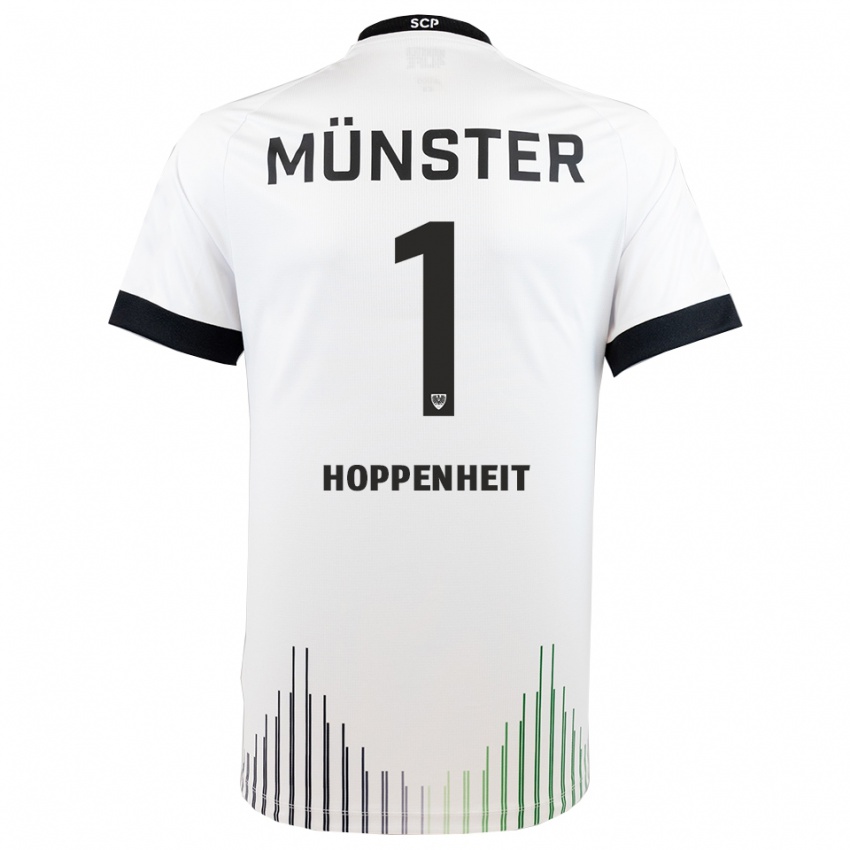 נשים לינדר מקסימיליאן הופנהייט #1 לבן שחור הרחק ג'רזי 2025/26 חולצה קצרה