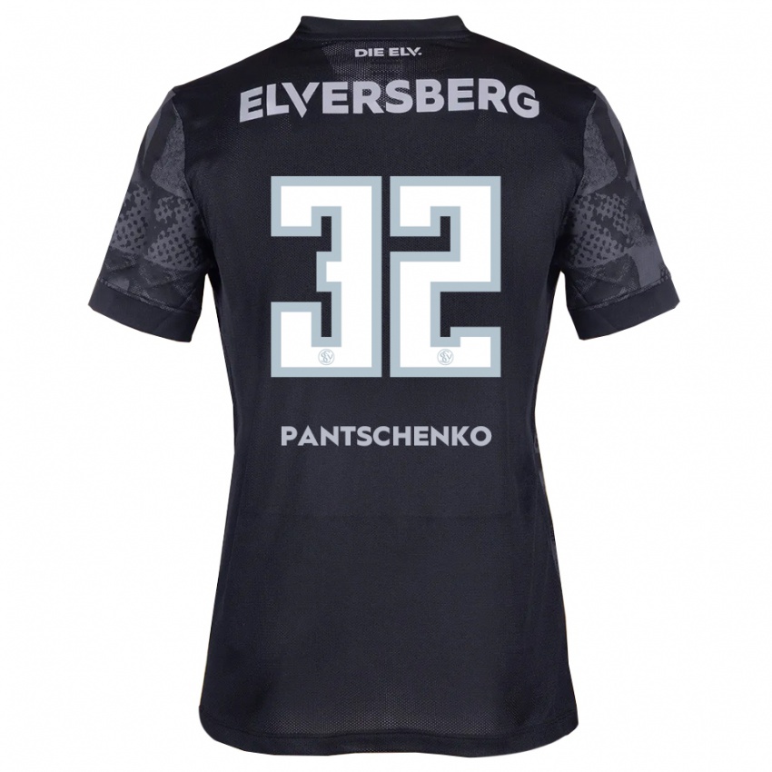 נשים דניאל פנצ׳נקו #32 שחור אפור הרחק ג'רזי 2025/26 חולצה קצרה