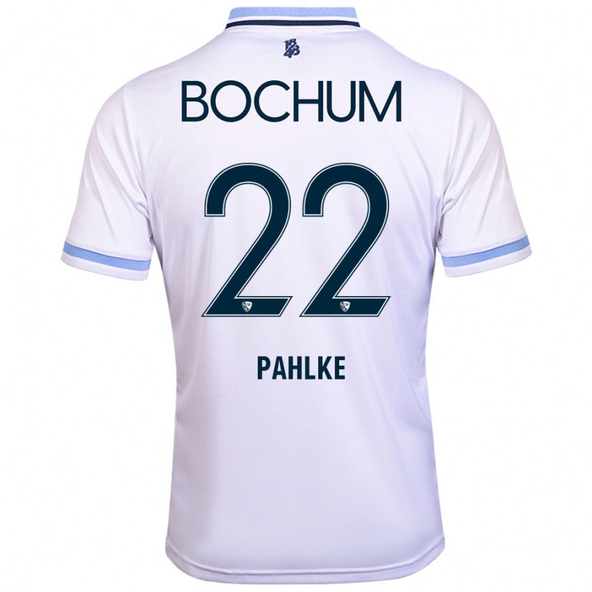 נשים Max Pahlke #22 לבן תכלת הרחק ג'רזי 2025/26 חולצה קצרה