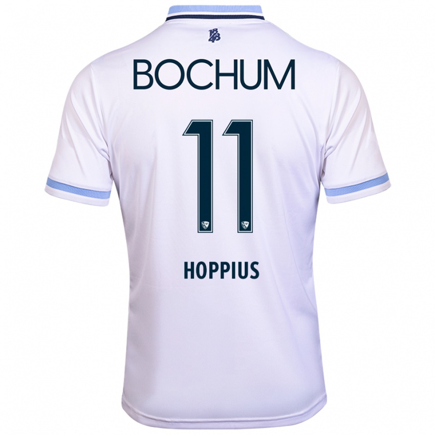 נשים דורת׳י הופיוס #11 לבן תכלת הרחק ג'רזי 2025/26 חולצה קצרה