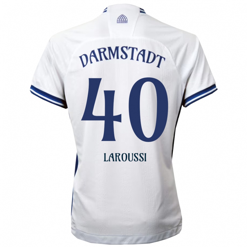 נשים דווין ארון לארוסי #40 לבן כחול הרחק ג'רזי 2025/26 חולצה קצרה