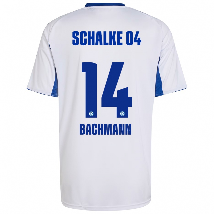 נשים יאניק בכמן #14 לבן כחול הרחק ג'רזי 2025/26 חולצה קצרה