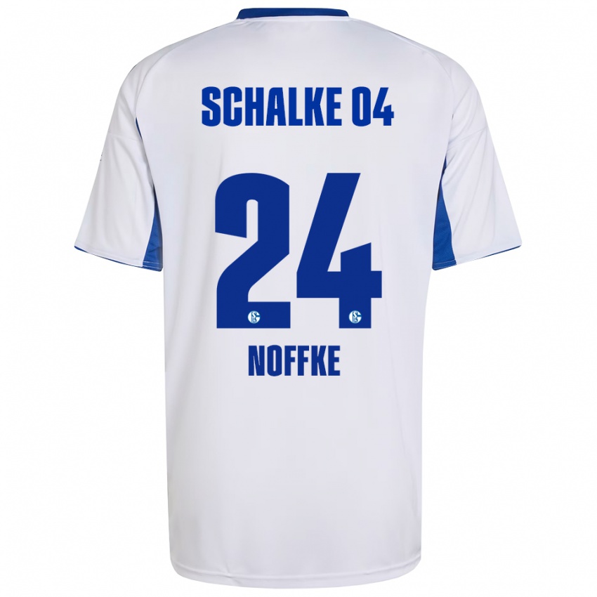 נשים שארי נופקה #24 לבן כחול הרחק ג'רזי 2025/26 חולצה קצרה