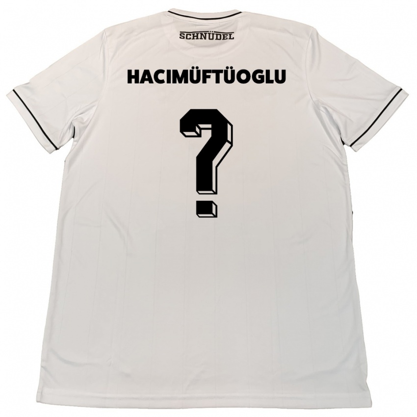 נשים Belinay Hacimüftüoglu #0 לבן שחור הרחק ג'רזי 2025/26 חולצה קצרה