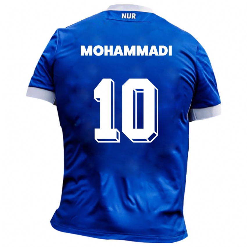 נשים Soleyman Mohammadi #10 כחול לבן הרחק ג'רזי 2025/26 חולצה קצרה