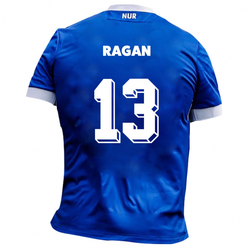 נשים Hubert Ragan #13 כחול לבן הרחק ג'רזי 2025/26 חולצה קצרה