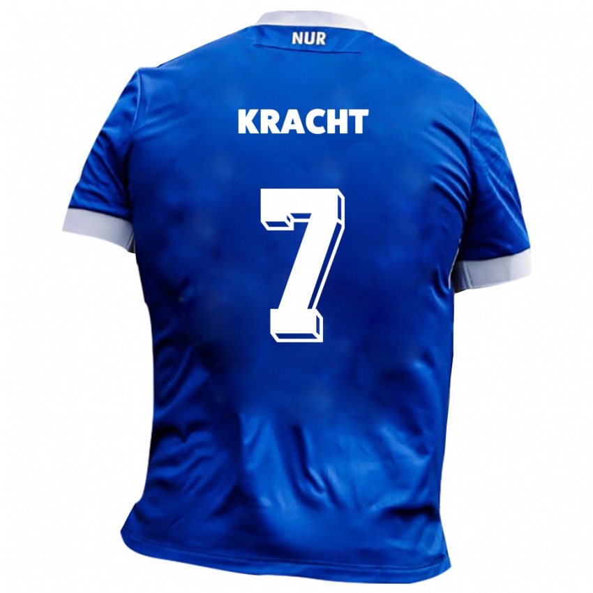 נשים אדווין קראכט #7 כחול לבן הרחק ג'רזי 2025/26 חולצה קצרה