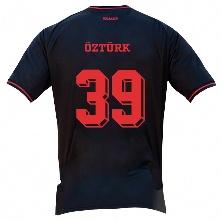 נשים ברקאי אוזטורק #39 שחור אדום לבן הרחק ג'רזי 2025/26 חולצה קצרה