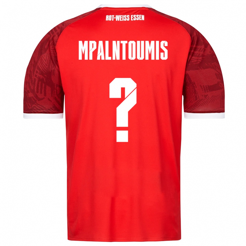 נשים Ilias Mpalntoumis #0 אדום בורדו לבן הרחק ג'רזי 2025/26 חולצה קצרה