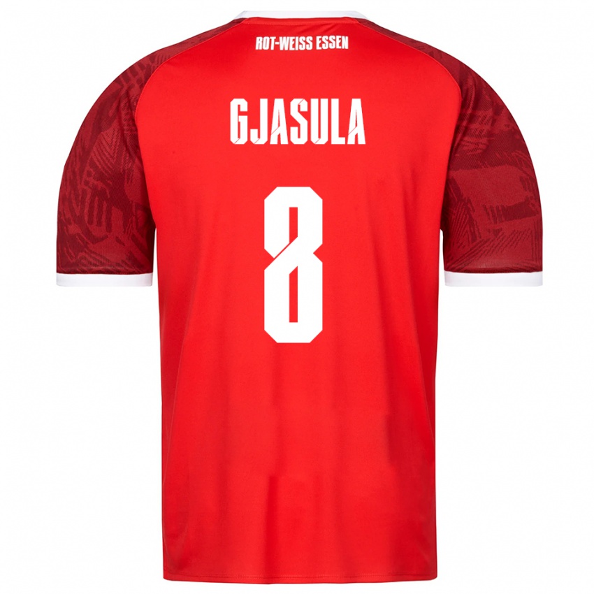 נשים קלאוס ג'סולה #8 אדום בורדו לבן הרחק ג'רזי 2025/26 חולצה קצרה