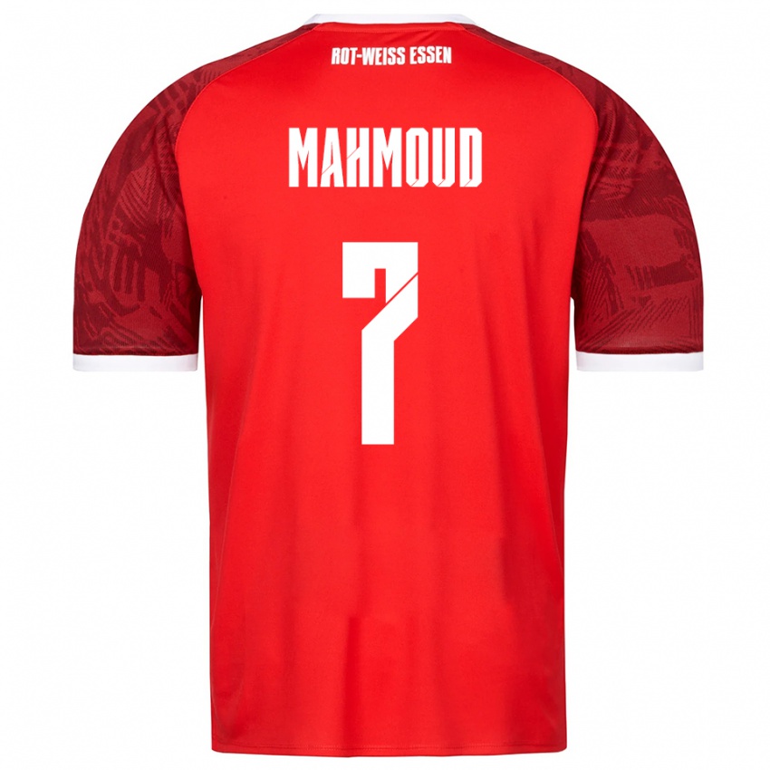 נשים Bakir Mahmoud #7 אדום בורדו לבן הרחק ג'רזי 2025/26 חולצה קצרה