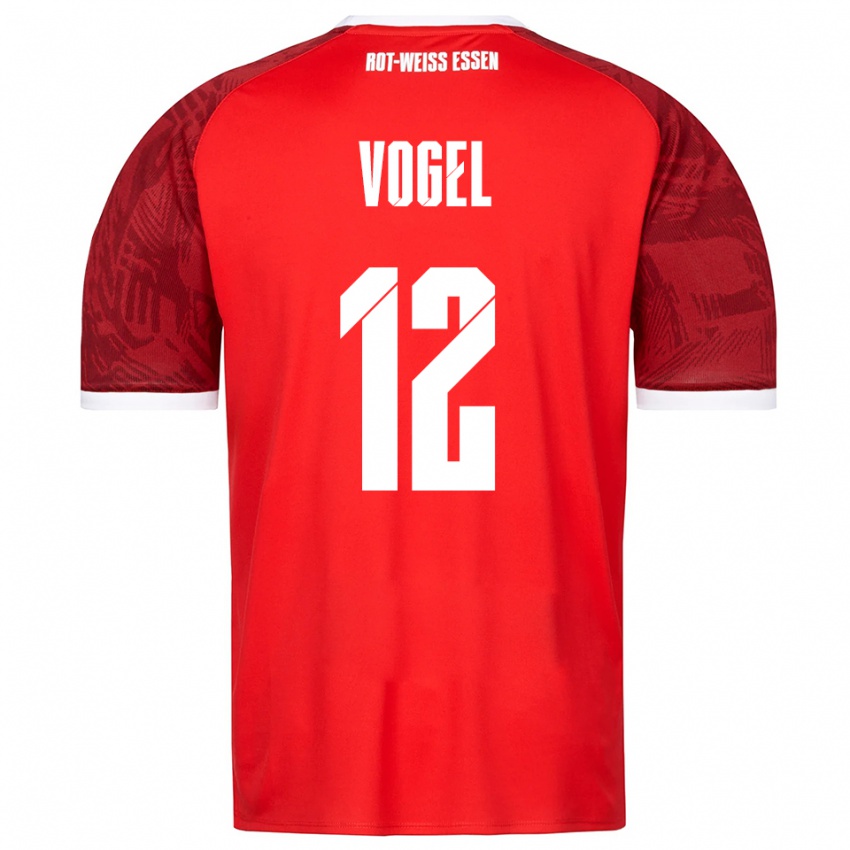 נשים Colin Vogel #12 אדום בורדו לבן הרחק ג'רזי 2025/26 חולצה קצרה